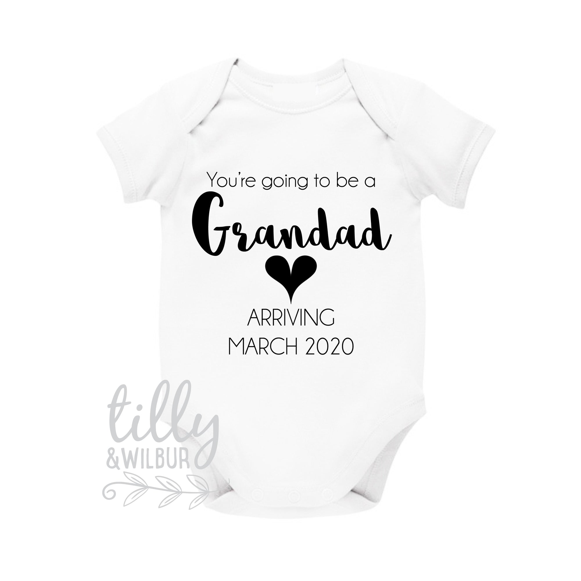 You're Going To Be A Grandad Pregnancy Announcement Bodysuit