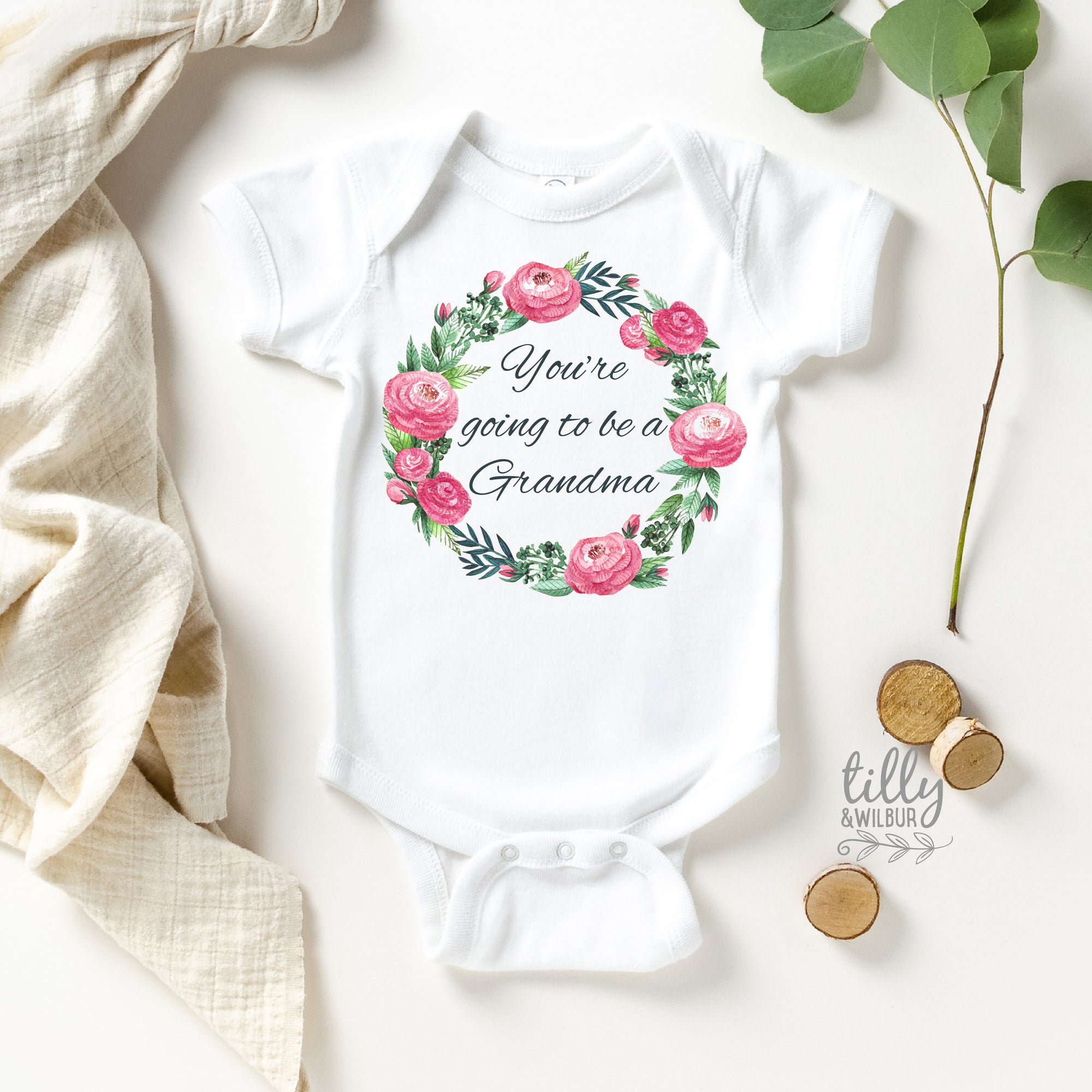 You're Going To Be A Grandma Pregnancy Announcement Bodysuit